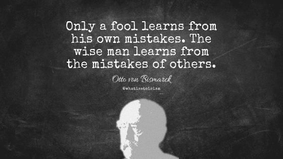 wise man learn from other mistakes